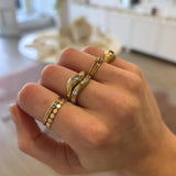 Smooth Beaded Ring