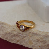 The Violet Pinky Ring