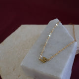 Seamless M Initial Necklace (Pre-Made)