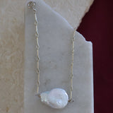 Silver Freshwater Pearl Bracelet (Pre-Made)