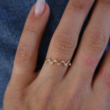 Diamante Cluster Ring