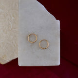 9mm Tiny Gold Filled Hoops