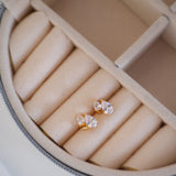 Teardrop Duo Stud