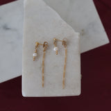 Pearl & Figaro Drop Studs