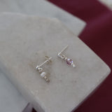 Mix Matched Swarovski & Pearl Studs