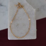 Everyday Feather Chain Bracelet