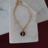 'Z' Stamped Everyday Bracelet