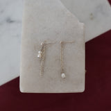 Mixed Pearl Silver Earrings