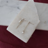 Mixed Pearl Silver Earrings