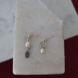 Silver Pearl Studs