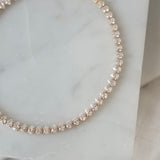 Teardrop Cut Tennis Bracelet