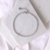 Round Cut Tennis Bracelet