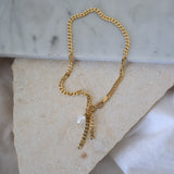 Mega Chain Dangling Anklet