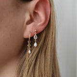 Diamond Birthstone Hoops