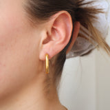 Rectangle Square Hoop Earrings