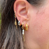 Mixed Metal Hoops