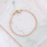 The Oval Tennis Bracelet