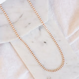 The Oval Tennis Necklace