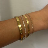 Teardrop Cut Tennis Bracelet