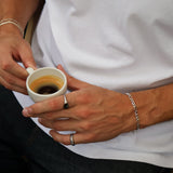 Mens Signature Figaro Bracelet