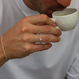 Mens Core Chain Ring