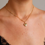 Vintage Heart Locket Necklace