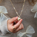Vintage Heart Locket Necklace