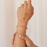 Beaded Hand Chain