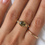 Citrine Trio Ring