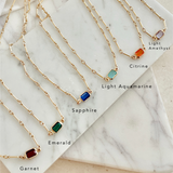 Gem Pendant Necklace