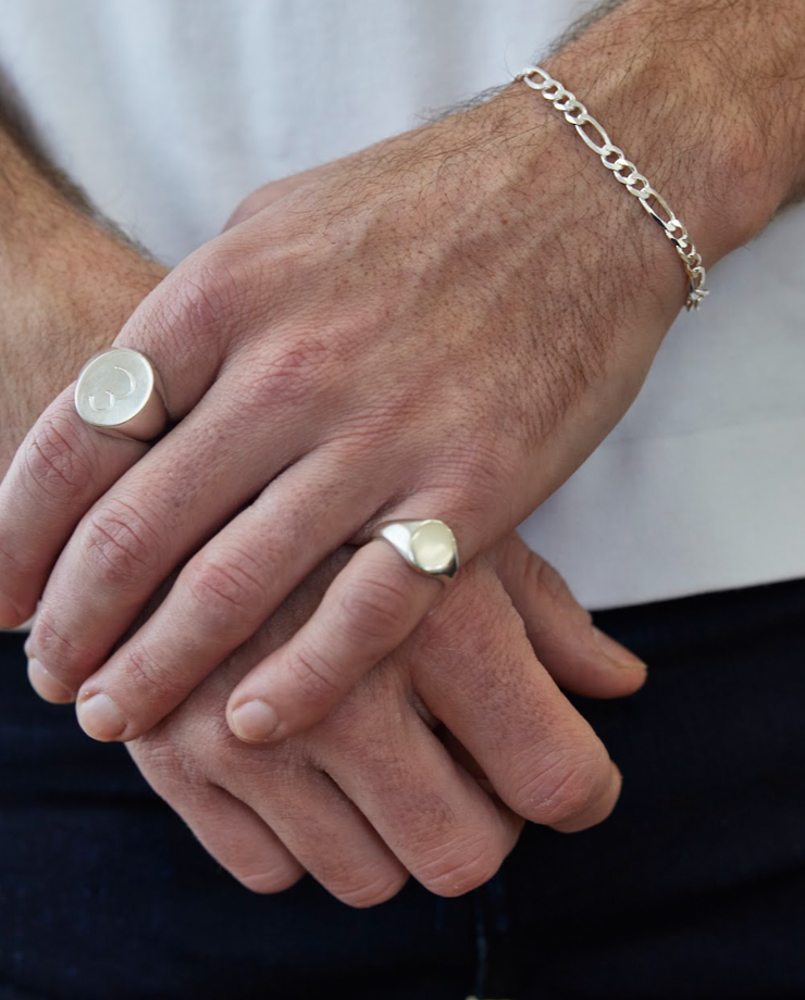 Solid Pinky Signet Ring