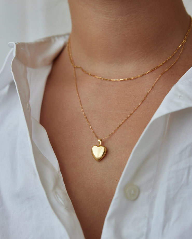 Heart Locket Necklace
