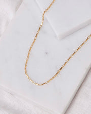 Box Link Necklace