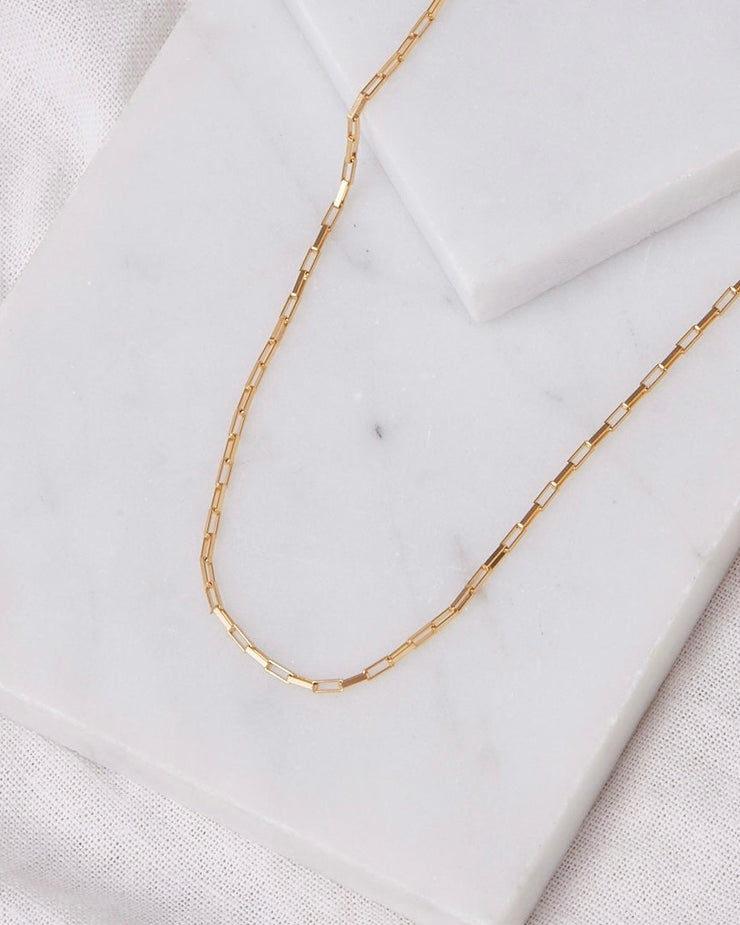 Box Link Necklace