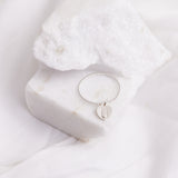 Stamped Initial Ring