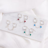 Lily Double Hoop