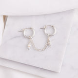 Lily Double Hoop