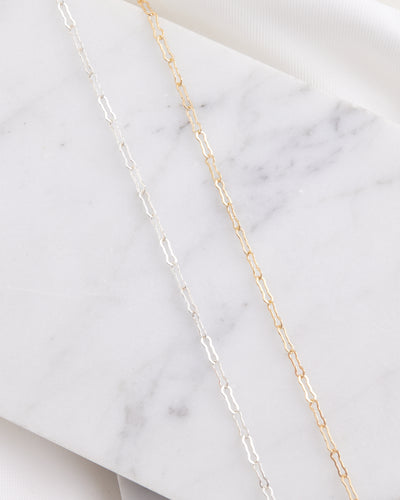Sparked - Crinkle Linked Chain