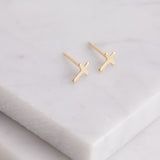 Cross Mini Studs (set of two)