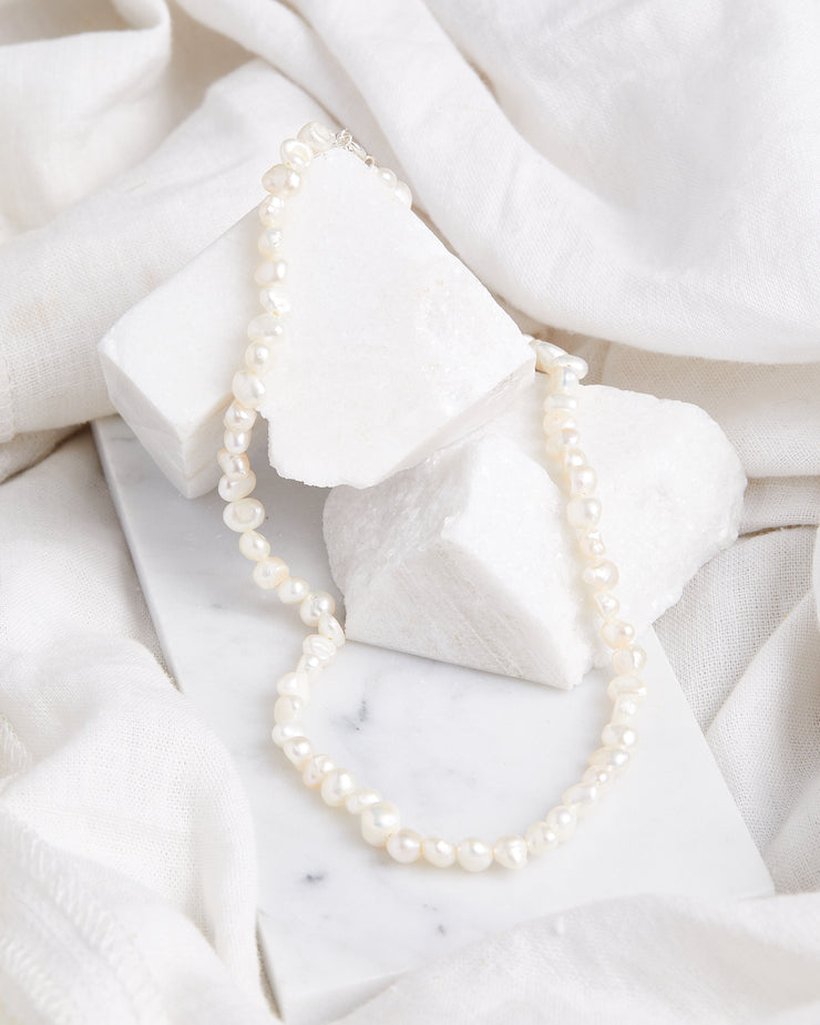 Tiny Pearl Necklace