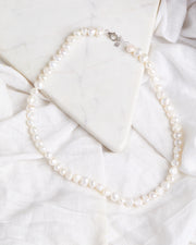 Tiny Pearl Short Necklace