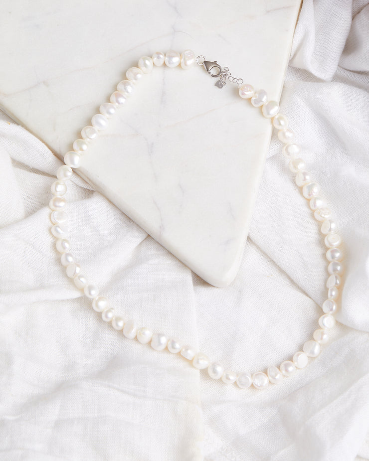 Tiny Pearl Necklace