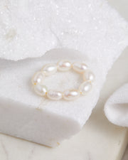 Pearl Ring Cuff