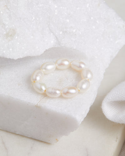 Pearl Ring Cuff