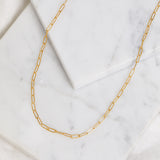 Rectangle Linked Necklace