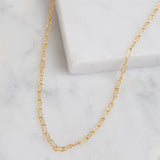 Crinkled Chain Necklace
