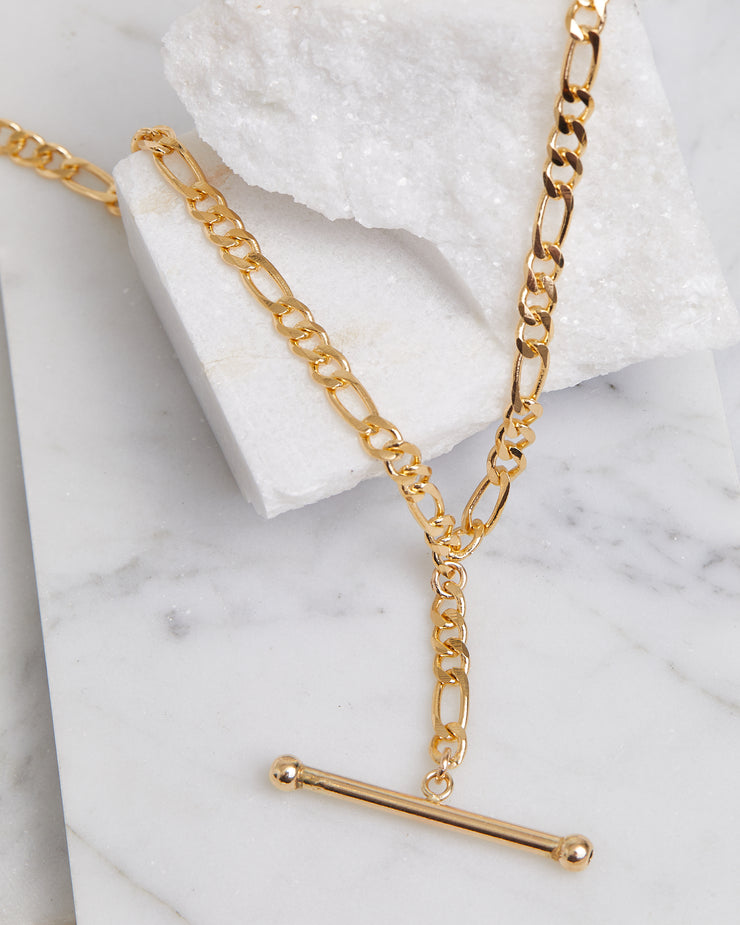 Chunky Figaro T Necklace