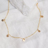 Tiny Coin Necklace