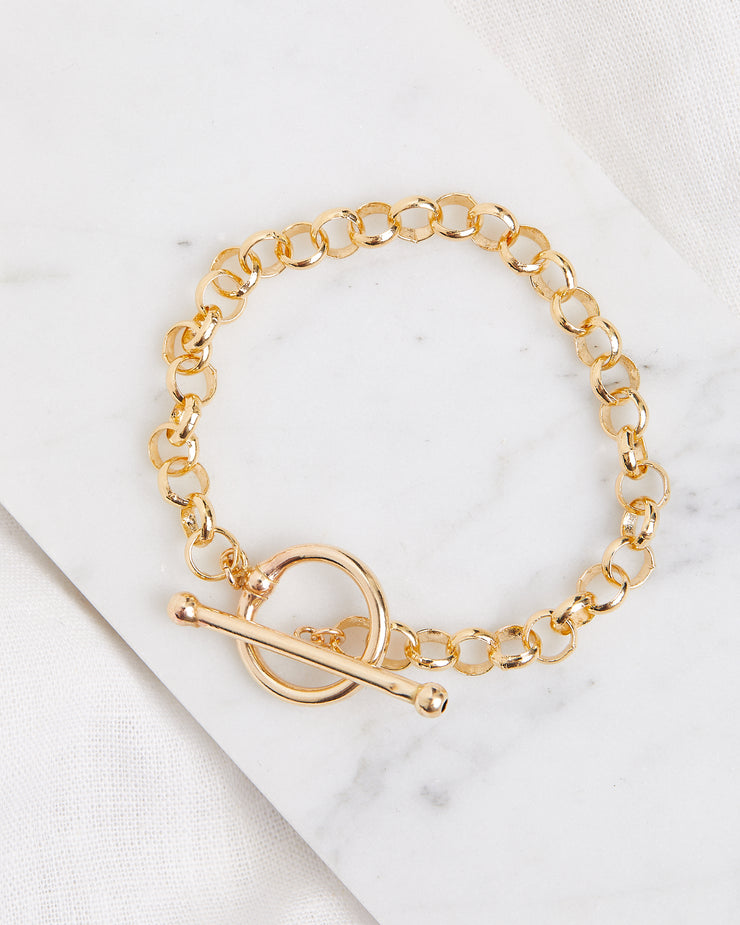 Toggle Rolo Bracelet