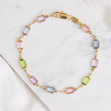 Gem Linked Bracelet